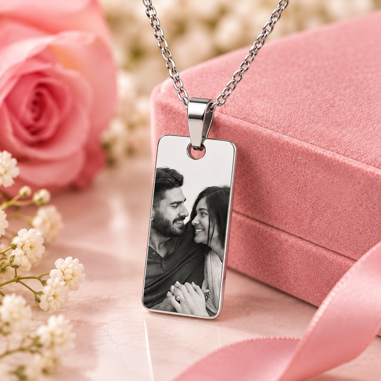 Memory Engraved Necklace