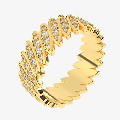 Elegant Platinum Wedding Ring